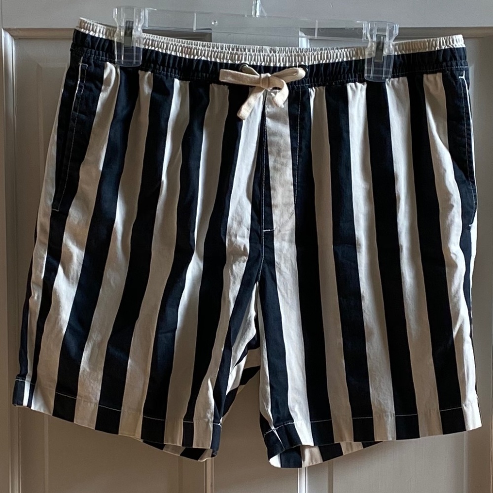 J. Crew Mercantile Flex striped shorts